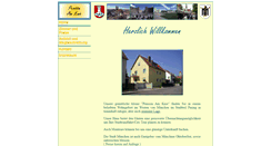 Desktop Screenshot of pension-am-knie.de